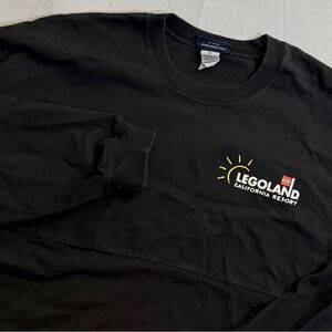 LEGOLAND  LONG SLEEVE SPIRIT JERSEY BLACK SHIRT LEGO SIZE MEDIUM